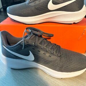 Nike Charcoal and White Athletic Sneakers